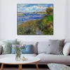 Moderne paysage toile mur Art bords de la Seine à Champrosay Pierre Auguste Renoir peintures à la main de haute qualité