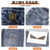 Jeans pour hommes Designer 2023 Nouvelle lumière de luxe Version coréenne Mince Pieds élastiques Slim Fit Marque Monster Designer Jeans pour hommes 1JIW