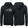 Men's Hoodies Sweatshirts Icon Mens Hoodie Man Off White Clothe Long Sleeve Street Clothing