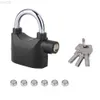 Sloten Waterdichte Fiets Sirene Alarm Hangslot Alarm Lock Fiets Bicyc Perfecte Beveiliging Met 110dB Alarm Pad Sloten Fietsslot HKD230711