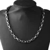 Chaînes 16-40 "Top Design Mode Acier Inoxydable Argent Couleur/Or/Noir Hommes Femmes Collier Bijoux Byzantine Lien Chaîne Cadeau 4/6/8mm