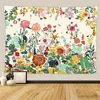 Tapestries Flowers and Grass Landscape Series Natural Theme Tapestry for Home Bedside Decorations Wall Covering Bedroom Hanging Painting