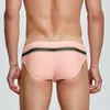 Vrouwen Badmode Sexy Mannen Slip Hollow Gay Swim Shorts Man Bikini Badpak Laagbouw Roze Badpak Sunga Zwemmen thongs M-XXL