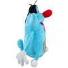 Gros Halloween mignon chat stupide jouets en peluche Oggy et les cafards jeux pour enfants camarades de vacances cadeaux décor de chambre