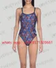 Costumi da bagno da donna Triangolo lineare Challenge Back Costume da bagno intero Competizione Allenamento Moda estiva Fitness Tight