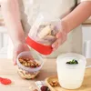 Servies Sets Salade Cups Met Deksels En Vork Plastic Granen Moer Deksel Fles Container Voor Kantoren School Lunchbox Met Houder