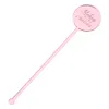 Other Event Party Supplies 10152060 Personalized Drink Stirrers Engraved Stir Sticks Etched Bar Stir Sticks Swizzle Acrylic Table Tag Baby Shower Decor 230710