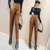 Women's Pants British Style Super High Waist Suit Women Office Work Harem Pantalones Ankle Length Vintage Trousers 2023 Spring Capris