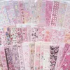 Adhesive Stickers MINKYS Arrival 3pcs 6pcs Kawaii Bear Ribbon Laser Bling DIY Scrapbook Confetti Decoration Po Frame 230707