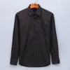 Herrenhemden, klassisch, schwarz, französische Manschettenknöpfe, Herren-Business-Kleid, Langarmhemd, Revers, Herren-Social-Hemd, 4XL, 5XL, 6XL, reguläre Passform, 230710