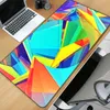 Mouse Pads Wrist Geometric Solid Abstract Art Pattern Mouse Pad Accessory Large Desk Pads Computer Keyboard Non-slip Mat R230819