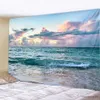 Tapisseries Dôme Caméras Beau Paysage De Vague Imprimé Grande Tapisserie Murale Tenture Murale Tapisseries Mur Art Nature Paysage Chambre Salon