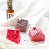 Pişirme Kalıpları 6 Küçük Ev Silikon Kek Kalıp 3D El yapımı Fondan Çikolata Cupcake Düğün Araçları