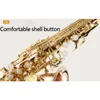 Soprano Bb Small Bend Saxophone Instrument Phosphor Bronze Saxophone Y-S-663 Saxophone SAX