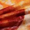 Couvertures WOSTAR Chaud corail polaire tortilla pizza couverture mexicain forme ronde laine lavash canapé plaid peluche couvre-lit hiver jeter couverture T230710