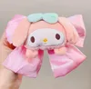 Cute 4 colors 8cm Kids Hair Accessories Love Bowknot Kawaii Plush Barrettes New Design Girl Hair Clippers