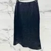 Sukienki do pracy 23 kobiety zaciskane kwas octowy zestaw moda Vintage wokół szyi bez rękawów luźne podkoszulki seksowna spódnica z wysokim stanem A-line 2 kolor