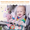 Hochets Mobiles Siège de voiture Jouets Nourrissons nés Poussette Jouets Berceau Hochets Apprentissage Suspendu Développement sensoriel Spirale Jouets pour bébés 0-12 mois 230707