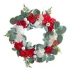 Decorative Flowers Realistic And Elegant Spring Summer Handmade 3D Wreath Artificial Peony Bouquet For Wedding Home Table Decoration