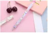 PCS High Beauty Press Pen Creative Purple Planet Neutral Student Stationery Office Water Based Signature