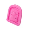 Baking Moulds Fairy Garden Door Silicone Mold Cake Border Fondant Molds DIY Baby Birthday Decorating Tools Chocolate Candy Resin