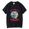 Męskie koszulki XIN YI męska wysokiej jakości koszulka 100% bawełna Breaking Bad LOS POLLOS kurczak bracia drukowane casual zabawna koszulka męska koszulki 230710