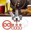 Theezeefjes Double Ball Lock Mini Vaatje Dispenser Wijn Tap voor Ambachtelijke Bier Maken Growler Homebrewing Spear 230710