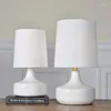 Masa lambaları İskandinav lamba yatak odası başucu seramik basit gri modern Amerikan oturma odası ışık lüks dekoratif