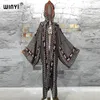 Kleid 2023 Winyi Frauen Strickjacke Lose Langes Kleid Party Boho Maxi Strand Urlaub Mit Kapuze Kleid Mode Kimono Abaya Stile