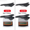 Bike Saddles High Quality Carbon Fiber Road Mtb Saddle Carbon Material Pads Super Light Leather Cushions 115g Ride Bicycles Seat 270*143mm HKD230710