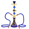 21.6inches Hookah Set Verre métal éléphant intercaler Verre Shisha Beaker Fumer Nouveau sur le marché shisha Cigarette Filtre Arabian Oil Rigs Designer