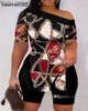 Suits-survêtements pour femmes 2023 Designer Tracksuits pour femmes Summer Two Piece Set 3D Pocket Pocket Fashion Crop Top and Shorts Tenits Plus Size 3XL Z230710