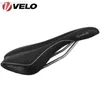 Selles de vélo VELO VL-4283 Zone Cut Comfort Respirant PU Gel de silice Unisexe Selle de vélo BMX Route VTT Coussin de vélo de montagne Pièces de vélo HKD230710