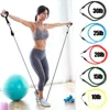 Faixas de resistência 11 pçs/conjunto Faixas de resistência de látex para treinamento em casa, exercícios, tubos de ioga, corda de puxar, expansor de borracha, faixas elásticas, equipamentos de ginástica HKD230710