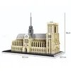 Żołnierz 7380 sztuk Notre Dame de Paris Model Mini Mirco klocki klocki architektura kościoła Potala zabawki dla dzieci prezent 230710