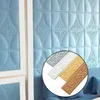 Painel de parede 3D guarnição linha contorno borda autoadesivo à prova d'água rodapé papel de parede adesivo para sala de estar decoração de casa 230707