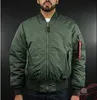 Men's Jackets MA1 BOMBER JACKET Men Winter Army Air Force Pilot Fly Tactical Jacket Military Airborne Flight Warm Aviator Motorcycle Down Male HKD230710