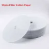 Toothbrush Holders 20Pc Filter Cotton Paper Clothes Dryer Air Intake Humidifier Exhaust Sheet Filtering Disc Replacement For Clothing Dryers 230710