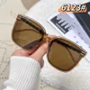 Moda ch üst güneş gözlüğü chan güneş gözlüğü yeni zincir örgü premium kadın yüksek baskı gözlükleri orijinal kutu ile büyük kutu doğru versiyon yüksek kalite