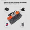 Jump Starter Hot 2023 Inverter Bil 2000W Peak Power Multifunktionell Automotive Universal DC 12V24V Till 220V Multipelskyddsväxelriktare HKD230710