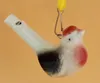 Party Favor Water Bird Whistle Tecknad Barn Presenter Mini Djur Påfågel Visslingar Retro Keramik Lera Craft Whistle SN4179