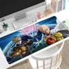 Mauspads Handgelenk Anime One Punch Man Maus -Pad XL Großer Mousepad xxl Mousepads Schreibtischmatten Büro Naturkautschuk Computer Mäuse Pad Maus Matte R230823