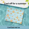 Pet Ice Mat Hund Kylmatta Pet Cooling Pad Vatteninjektion kylmattor för hundar Katter