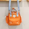 Borse da scuola Simpatico mini zaino in stile giapponese Harajuku Borsa a tracolla da donna multifunzionale Borsa a tracolla piccola per ragazze adolescenti Mochila