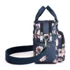 Avondtassen Merk Vrouwen Crossbody Tas draagbare Vrouwelijke schoudertassen Gedrukt Bloem Nylon Messenger Multi pocket Dames Handtassen Bolsa 230710