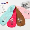 Dog Apparel Fashion Hoodie Spring Autumn Pet Clothes For Small Dogs Clothing Cute Cartoon Sweatshirt Warm Outfits Jacket