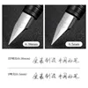 Фонтановые ручки Jinhao Black Silver Colors Daily Work Note Office Pen Студенческие школьные канцелярские товары Поставляются чернилами каллиграфия ручка 230707