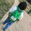 Mochila infantil dos desenhos animados Meninos e meninas do jardim de infância mochila fofa de dinossauro