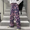 Women's Pants Cargo Harajuku High Street Plus Size Dark Tie Dye Straight Casual Wide Leg Emo Streetwear Women Punk Fashion Gothic