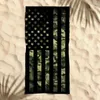 Shower Curtains US Flag Beach Towels Oversized Sand Free Towel Lightweight Terry Fabric Oversize Super Absorbent Quick Dry